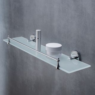 Полка для ванной комнаты РМС A8020 прямоугольная с ограничителем